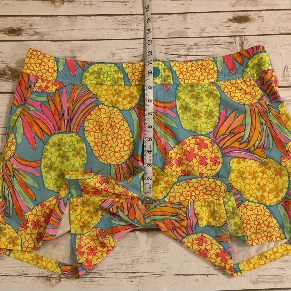 Chubbies Men’s XL Neon Pineapple Swim Trunk Shorts